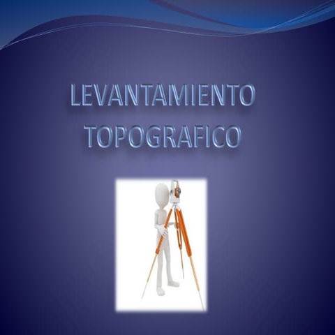 Levantamiento topografico