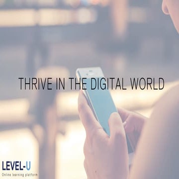 Level-U digital elearning Asia March 2018