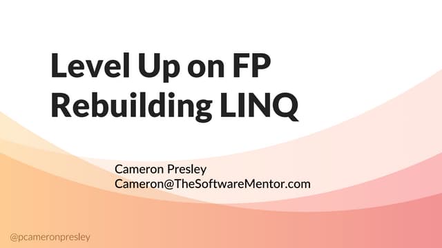 Level Up Your Functional Programming Skills with LINQ