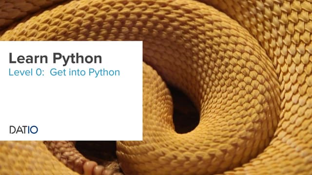 Learning Python. Level 0 | PDF