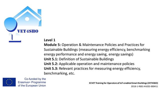 VET4SBO Level 1   module 5 - unit 1&2&3 - v1.0 en
