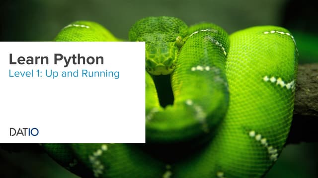Learn Python | PPT