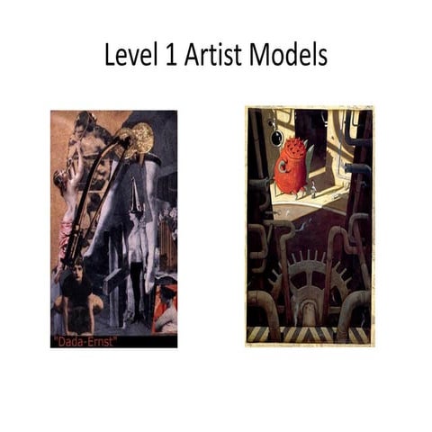 Level 1 artist models 2014