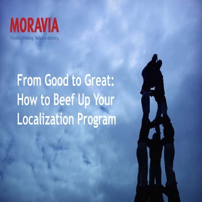 From good to great - How to beef up your localization program