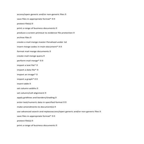 Open Office Writer : Level2 