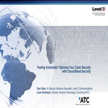 Level3-ATC comSpark.tech Presentation Snapshot