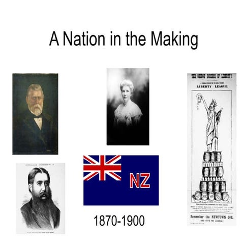 Level 3 NCEA - NZ: A  Nation In the Making 1872 - 1900 SML.ppt