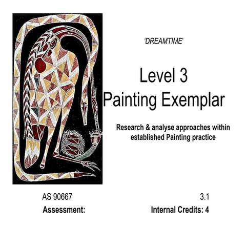 Level 3 painting  3.1 with student exemplar2