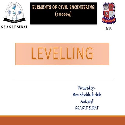 Levelling