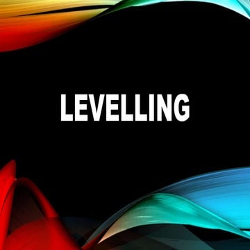 Levelling