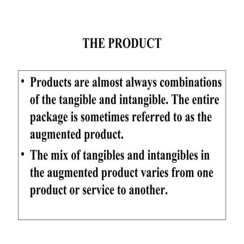 Levels of producut ( Marketing )