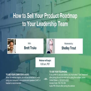 Level Up Your Roadmap: How to Sell Your Product Roadmap to Your Leadership te...