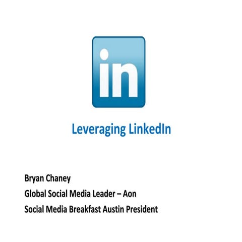 Leveraging Linkedin for Job Search