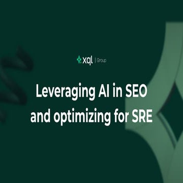 Danylo Fedirko: Leveraging AI in SEO and optimizing for SRE (ChatGPT and Bard...