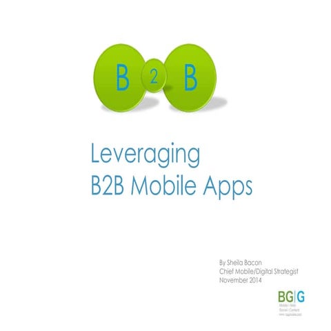 Leveraging B2B mobile apps