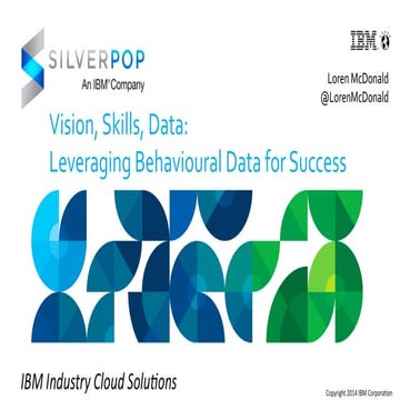 Leveraging behavioural data for success silverpop ibm festival of marketing