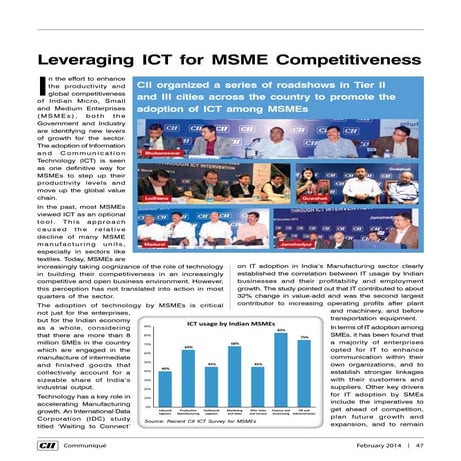 Leveraging ICT for SMEs