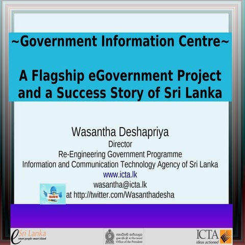 Lanka government cloud: what, why & how? | PDF