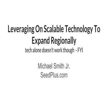 Echelon Thailand 2017 – Leveraging On Scalable Technology To Expand Regionally