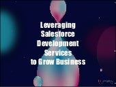 Leveraging Salesforce Development Services to Grow Business