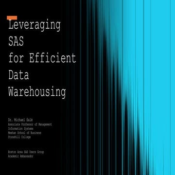 Leveraging SAS for Efficient Data Warehousing.pptx