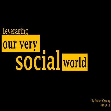 Leveraging social media