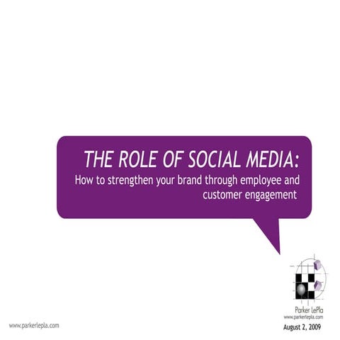 Leveraging Social Media In Employee Engagement