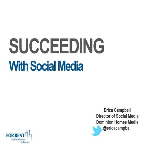 Succeeding with Social Media in Orlando, FL