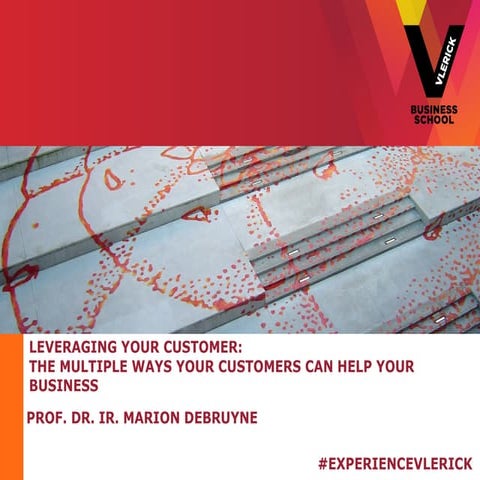 Leveraging your customers - Prof. Marion Debruyne