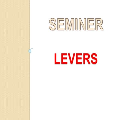 Levers