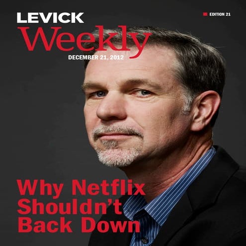 LEVICK Weekly - Dec 21 2012