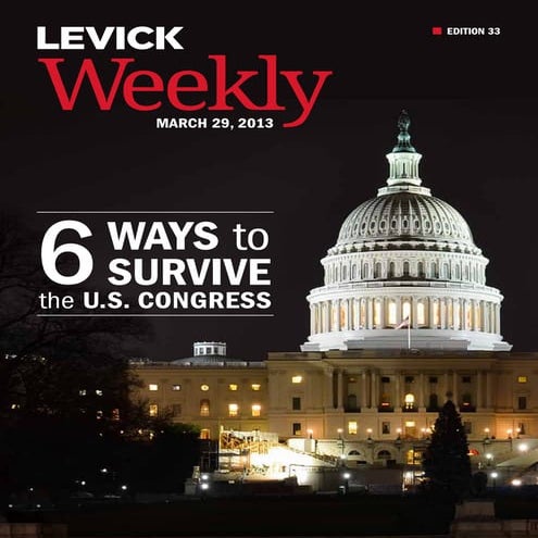 LEVICK Weekly - Mar 29 2013