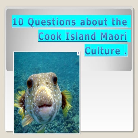 Levis Questions for the Cook Islands