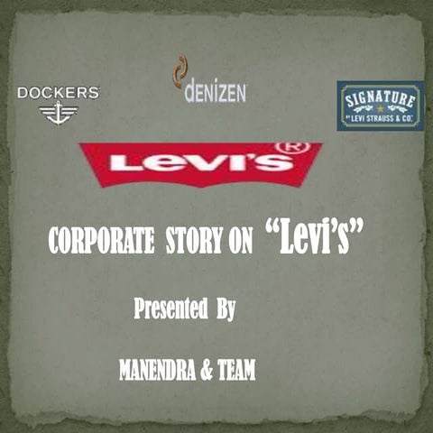 Levi's co. manendra