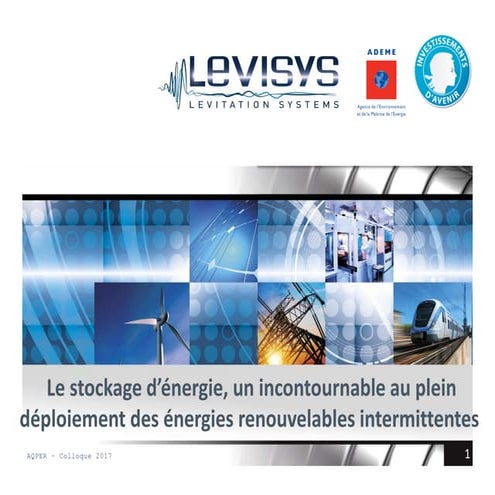 Le stockage d'énergie, un incontournable au plein déploiement des ...