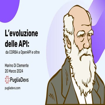 L’evoluzione delle API: da CORBA a OpenAPI e oltre
