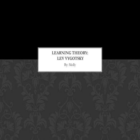 Learning Theories