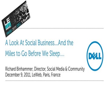 A Look At Social Business