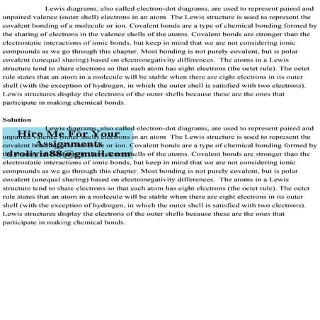                      Lewis diagrams, also called electron-dot diagrams.pdf