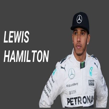 Lewis Hamilton’s Net Worth, Salary and Endorsements | PPT