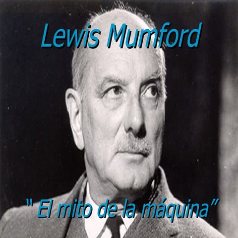 Lewis mumford