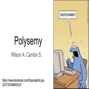 Polysemy examples and its types simple report .pptx