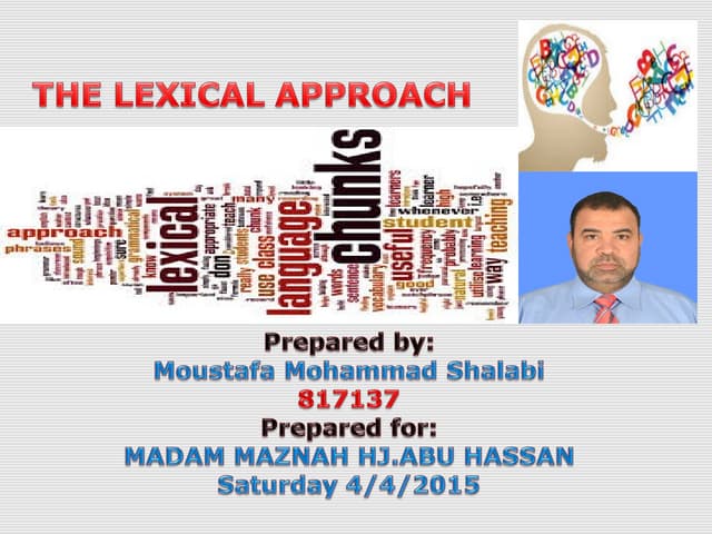 Lexical approach