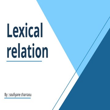 lexical relations.pptxddddddddddddddddddddddd