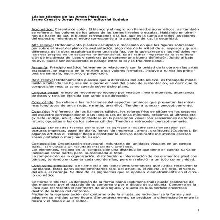 Lexico tecnico de_las_artes_plasticas