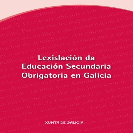 Lexislacion Secundaria 