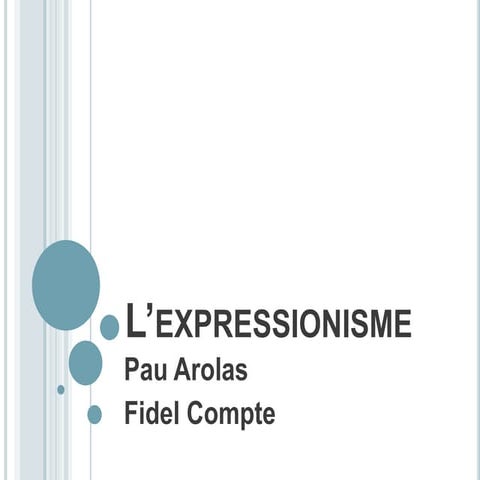L’expressionisme