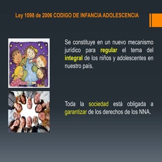 Ley 1098 de 2006 Alimentos