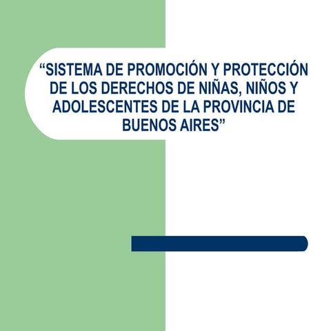 Ley 13298  Filminas Síntesis