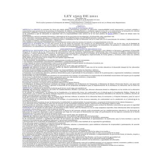 Ley 1503 de 2011 plan de seguridad ...